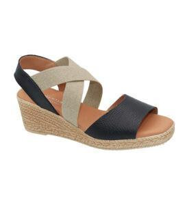 Eric Michael Foxy Sandal Black Combo