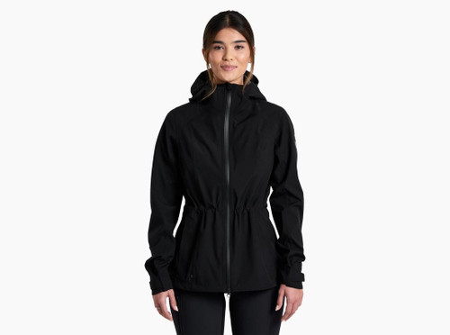 Kuhl Women's Waterproof Stretch Voyagr Jacket Blackout