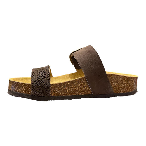 Plakton CP Rock Brown Suede Sandal