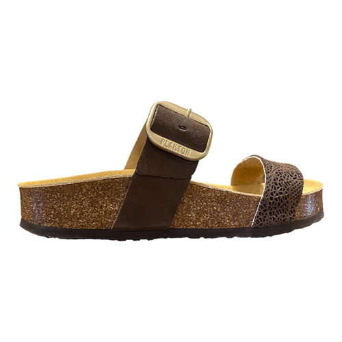 Plakton CP Rock Brown Suede Sandal FINAL SALE