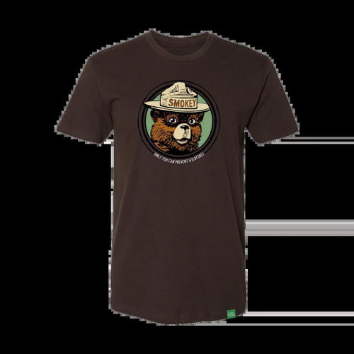 Wild Tribute Smokey Vintage Bear Unisex T-Shirt Espresso