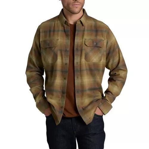 Kuhl Dillingr Long Sleeve Flannel Fallen Leaves