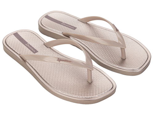 Ipanema Women's Solar Colors Fem Sandal Beige/Metallic Beige