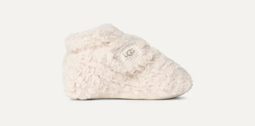 UGG Baby Bixbee Bootie Natural Curly Faux Fur