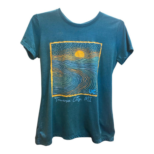 Unsalted Coast TC Current S/S Heather Teal