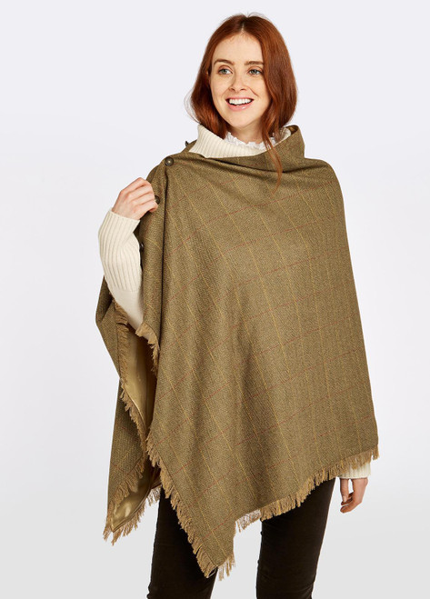 Dubarry Hazelwood Tweed Poncho O/S