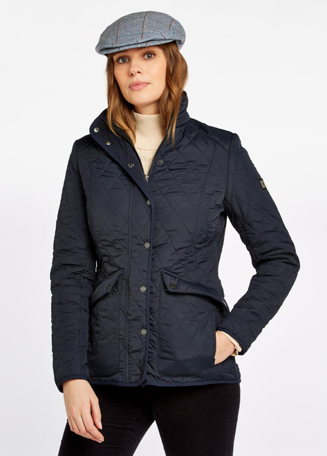 Dubarry of Ireland Bettystown Quilted Coat Navy