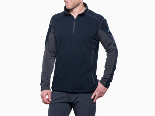 Kuhl Revel 1/4 Zip Sweater Mutiny Blue/Steel