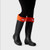 Original Tall Fleece Welly Sock Orange Size MD