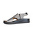 V Italia Pewter Metallic Sling Sandal
