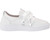 Gabor Leather Bow Sneaker White/Silver