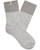 UGG Rib Knit Slouchy Quarter Sock Seal