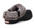 Hunter Play Faux Fur Clog Black/Natural