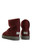 Flufie Metallic Serie Antique Red Down Boots