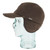 Wigens Wool Baseball Cap Brown Melange