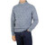 Alan Paine Oldsworth Short Roll Sweater Lochall Blue