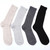 Socks Kick Angora Diplomat Sock-Black