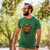 Wild Tribute Woodsy the Groovy Owl Unisex T-Shirt Heather Grass Green