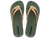 Ipanema Women's Comfy Fem Green/Gold Sandal