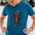 Wild Tribute Ski Patrol Legend Unisex T-Shirt Heather Cool Blue