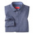 Johnston & Murphy XC+ Motion LS Print Knit Shirt Navy Multi Hexagon Outline