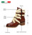 Eric Michael Justina Boot Tan Fur Combo