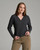Kuhl Verona Rib V-Neck Long Sleeve Charcoal