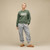 UGG W's Logo Crewneck Green Stone