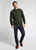 Dubarry Clarinbridge Sweater Olive Crew Neck Sweater