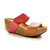 Eric Michael Lily Red Multi Sandal