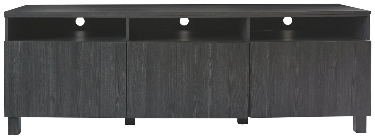 VALLAD ブラック Mサイズ The Yarlow Black Extra Large TV Stand sold at Hilton Furniture