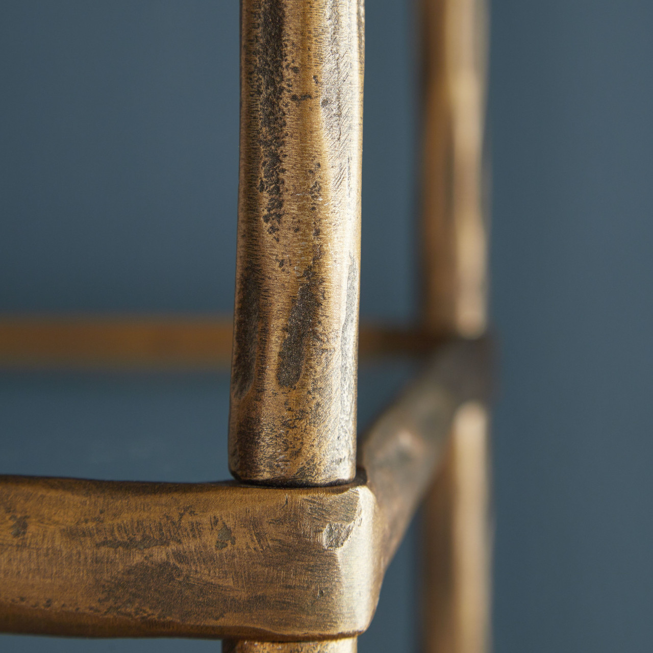 The Ryandale Antique Brass Finish Bookcase sold at Hilton