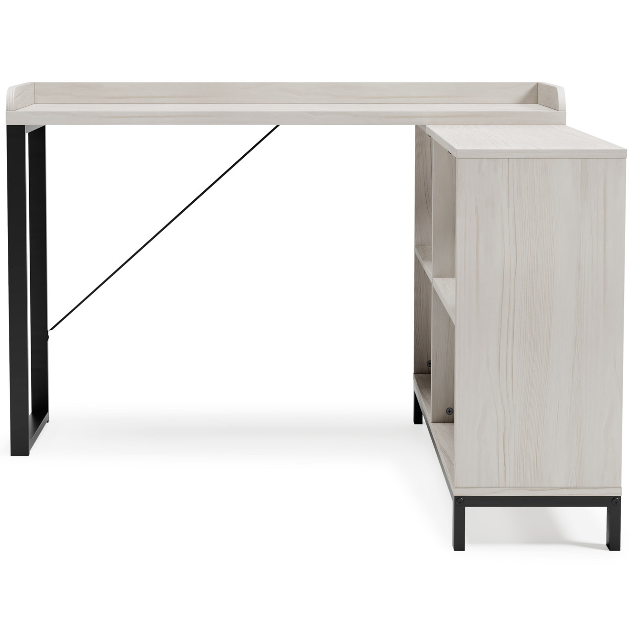 Bayflynn Whitewash Home Office Desk