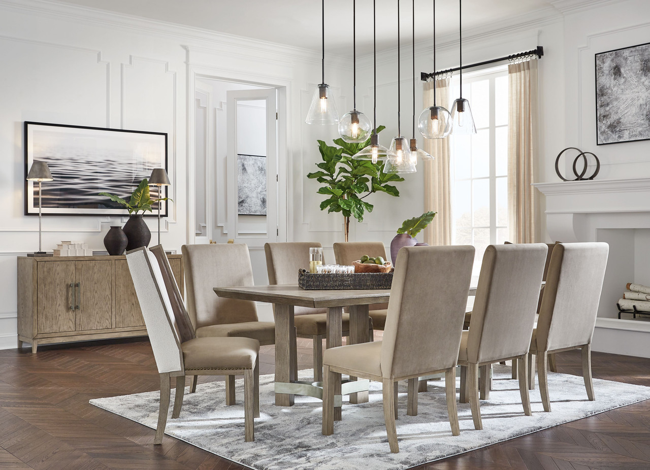 Beige dining 2025 room table