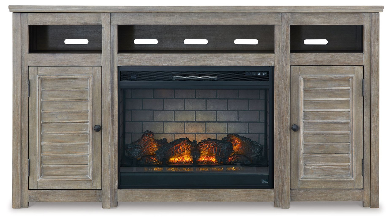 72 tv stand with fireplace deals