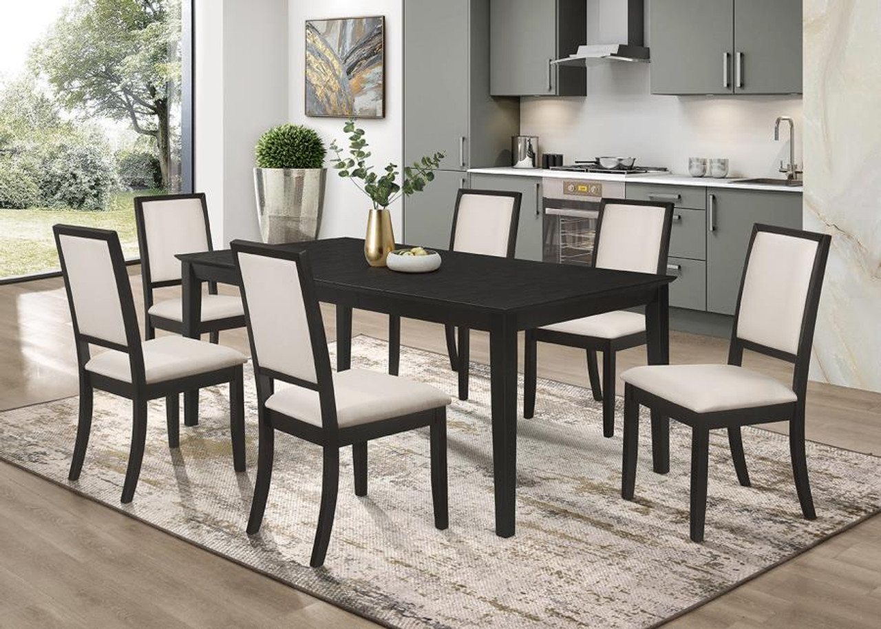 5 piece black 2025 dining room set