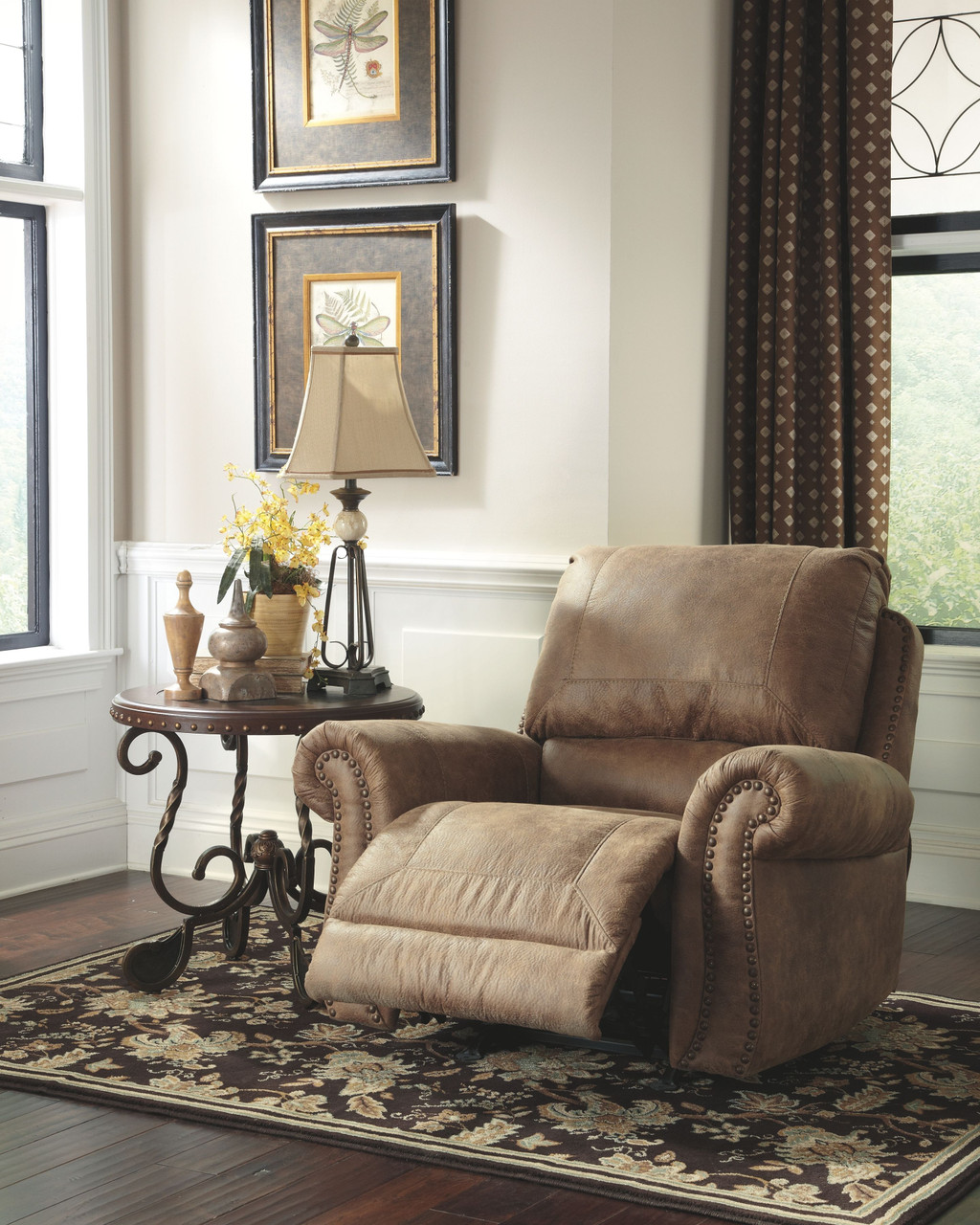 Larkinhurst Earth Sofa, Loveseat Rocker Recliner Hilton