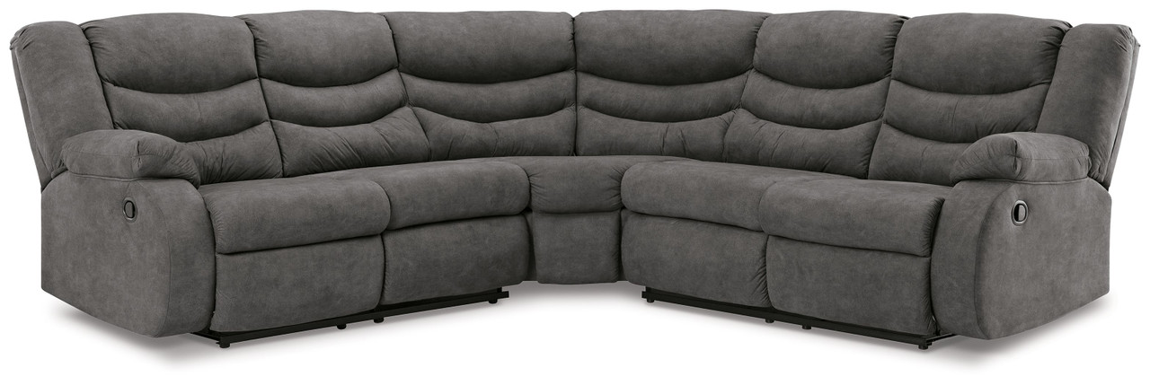 Partymate 2-Piece Reclining Sectional (36903S2) - Hilton Furniture