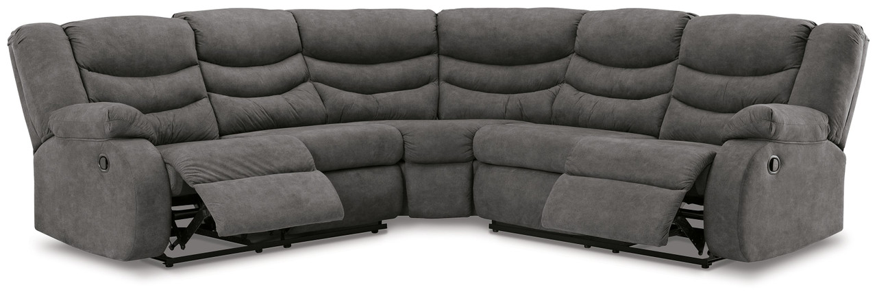 Partymate 2-Piece Reclining Sectional (36903S2) - Hilton Furniture