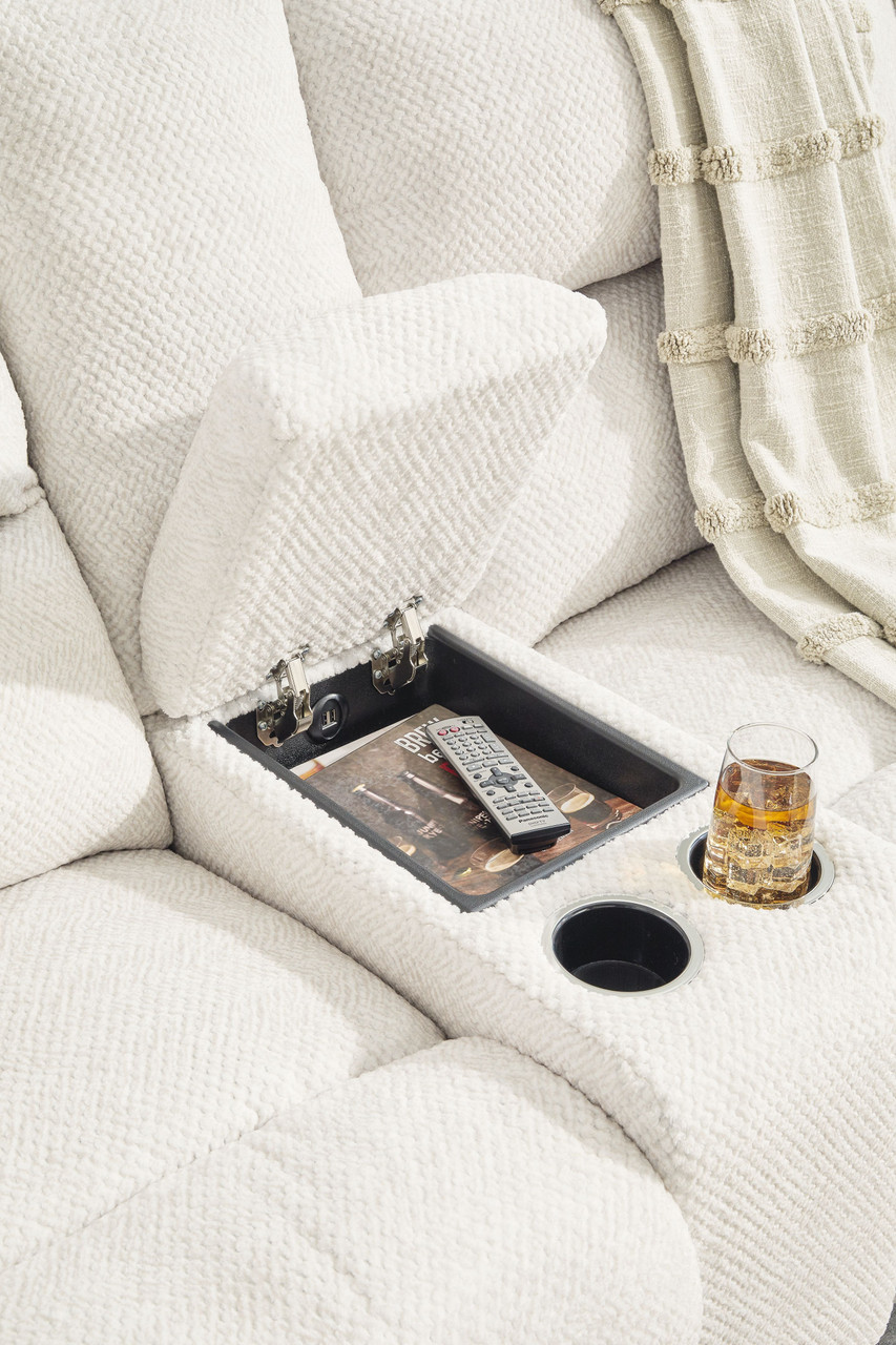 Keensburg 3-Piece Power Reclining Sectional (61807S2) - Hilton