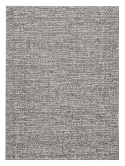 Norris Taupe/White Medium Rug