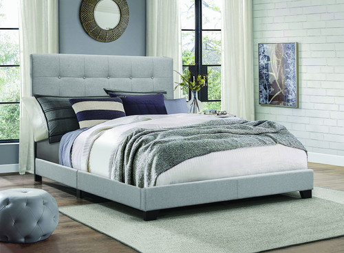 Florence Queen Bed- Grey Finish