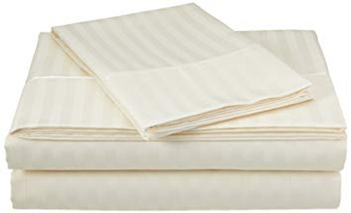 Egyptian Cotton Sheet Set - 420 Thread Count - Color: Champagne- Double