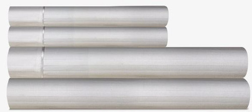 Egyptian Cotton Sheet Set - 420 Thread Count - Color: Dove Grey - Ca King
