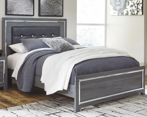 Lodanna Gray Queen Panel Bed