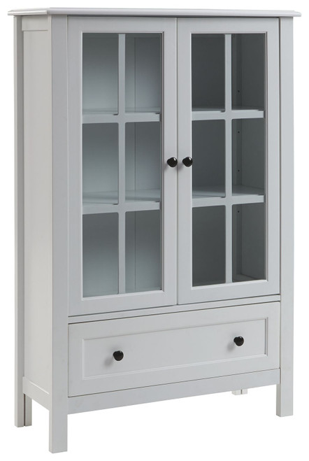 Miranda White Accent Cabinet