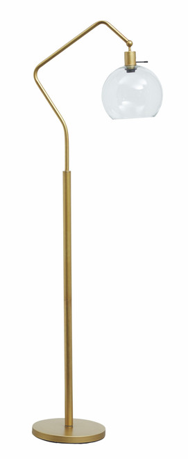 Marilee Antique Brass Finish Metal Floor Lamp (1/CN)