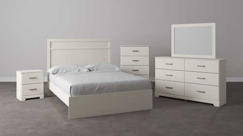 Stelsie White Dresser