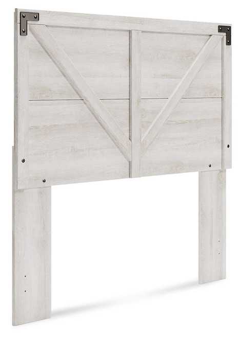 Shawburn Whitewash Full Panel Headboard