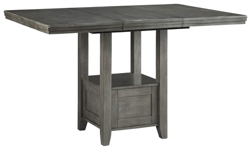 Hallanden Gray Rectangular Counter Extension Table
